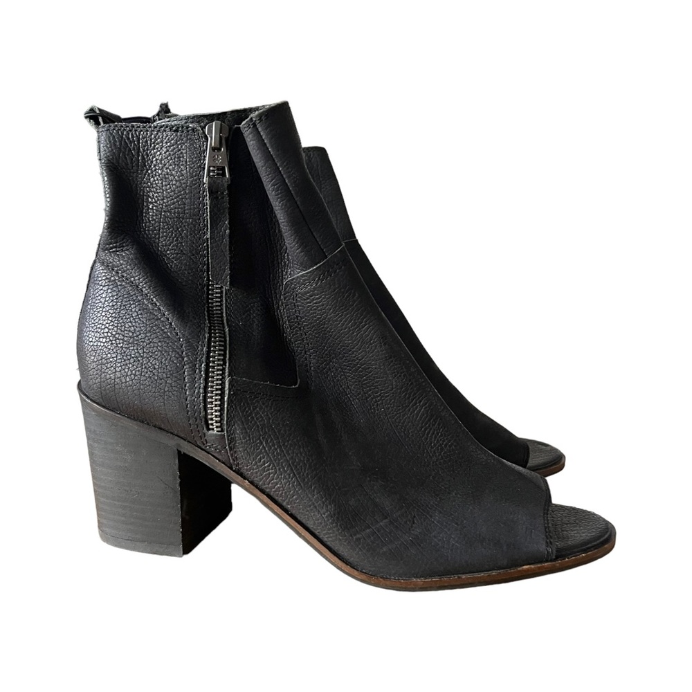 Lucky Brand Open Toe Ankle Boot With Heel Size 12